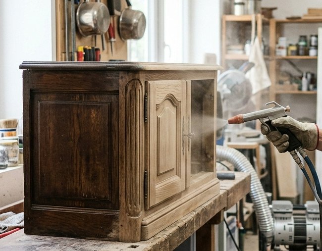 sabler un meuble soi-m&ecirc;me