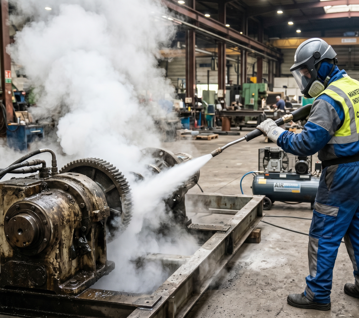 nettoyage cryog&eacute;nique pour industrie